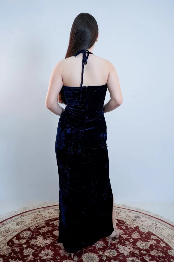 Vestido Longo Veludo - Image 2