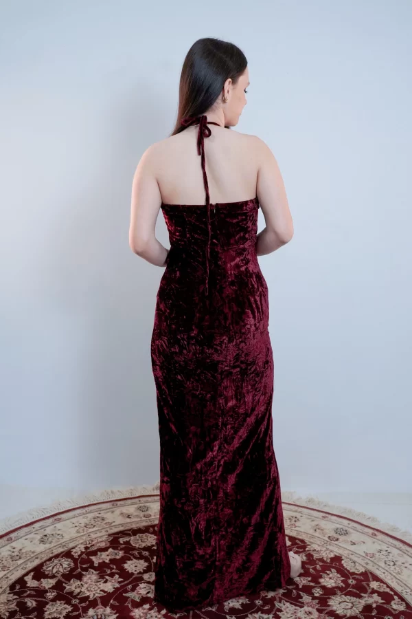 Vestido Longo Veludo - Image 2