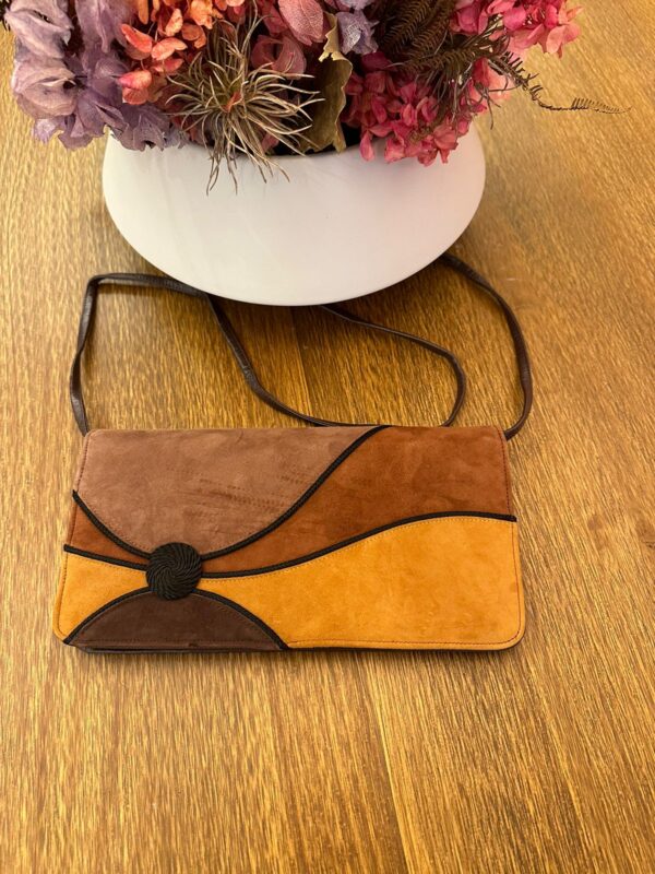 Bolsa Clutch Marrom